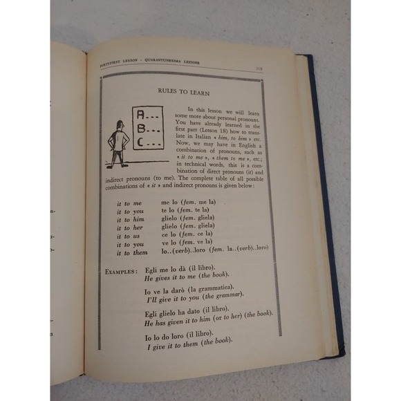 Italian For Americans. The Growing‎  Sentence Method. Vintage 1960. - Picture 5 of 8